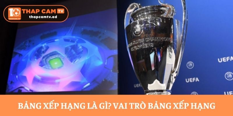 Bảng xếp hạng là gì? Vai trò bảng xếp hạng Bảng xếp hạng là gì? Vai trò bảng xếp hạng